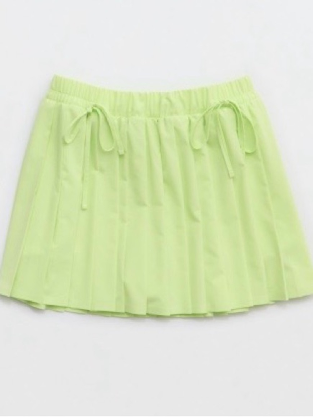 aerie Sharp Green skirt with built in shorts